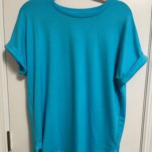 Crown & Ivy Turquois Knit Tunic